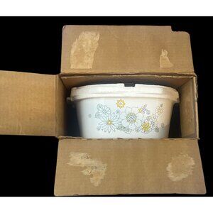 Corning Ware Floral Bouquet 3 Quart Casserole with lid A-3-4 In Original Box